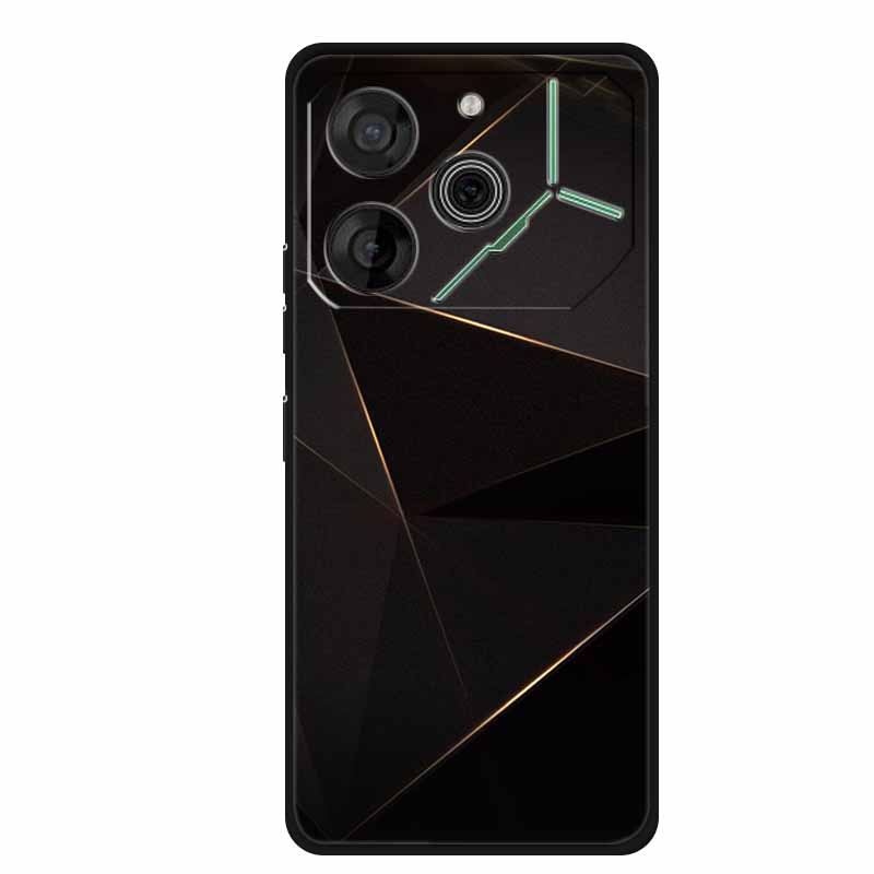 For Tecno Pova 6 Case Luxury TPU Soft Silicone Phone Cases Back Cover for Tecno Pova6 2024 6.78" Shockproof Love New Cute Coque