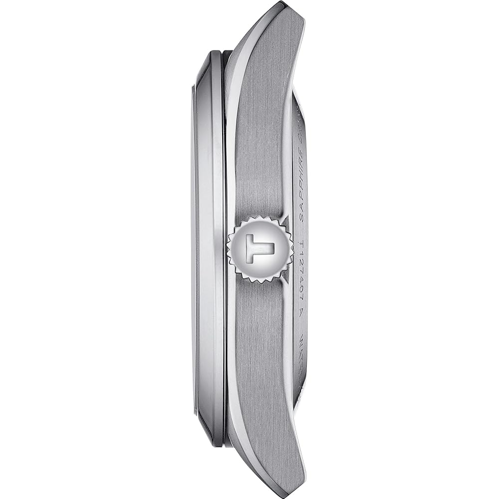 Tissot Gentleman Bracelet Watch T1274071103101 Men's Silver Dial Stainless Steel
