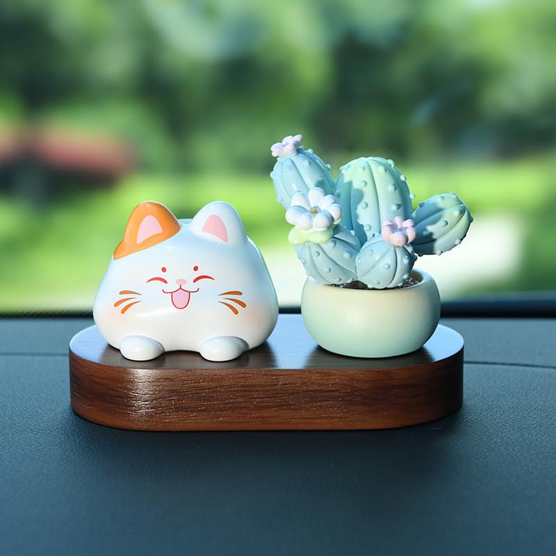 Decoração de Carro com Flor de Resina com Design Criativo para Meninas Casa Escritório Presente