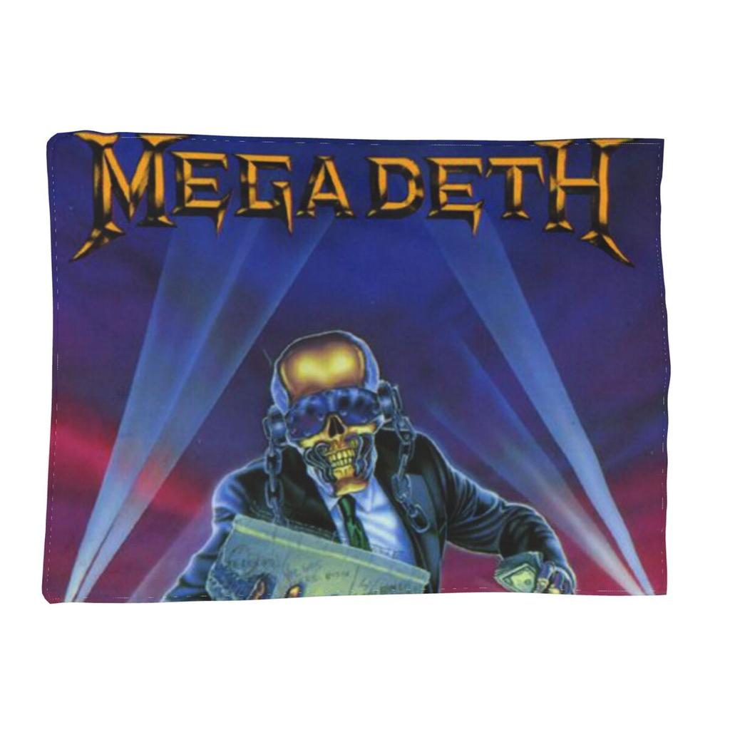 Megadeths Metal Band Blanket Soft Warm Flannel Throw Blanket Bedspread for Bed Living room Picnic Travel Home Sofa