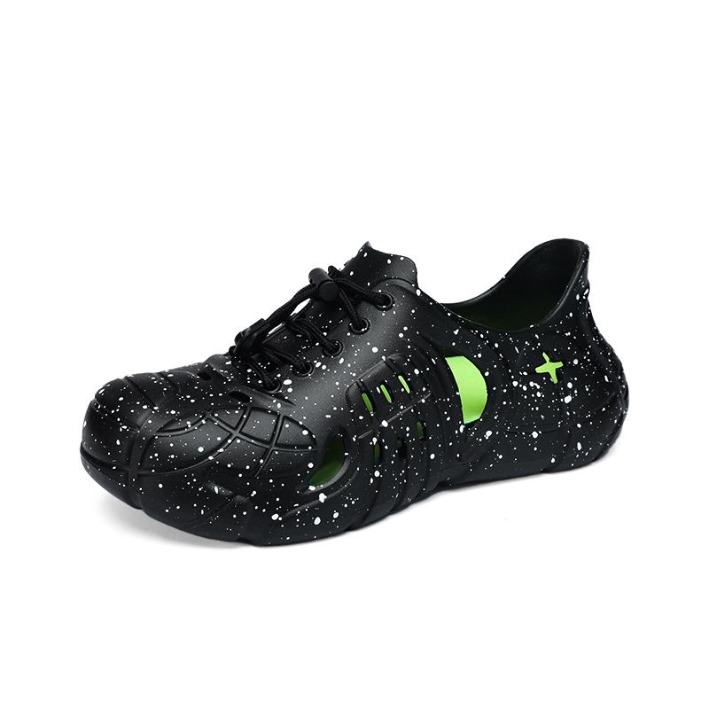 Fashion New Men's Outdoor Beach Shoes Breathable Clogs Sandals Men Garden Shoes Men Non-slip Hiking Driving Sandals