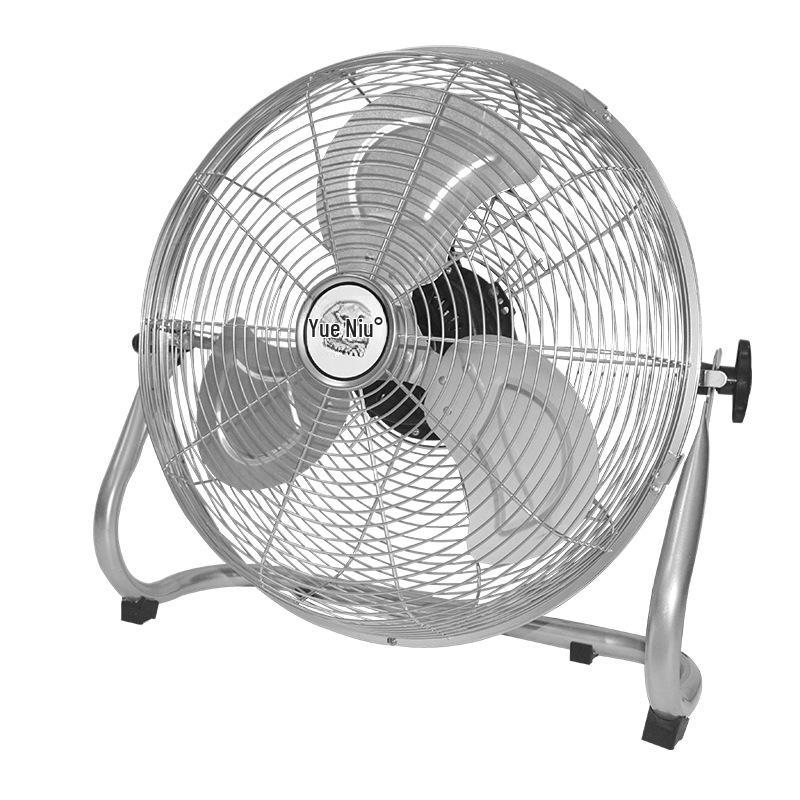 Výkonný elektrický podlahový ventilátor s vysokým výkonem: Komerční a domácí použití