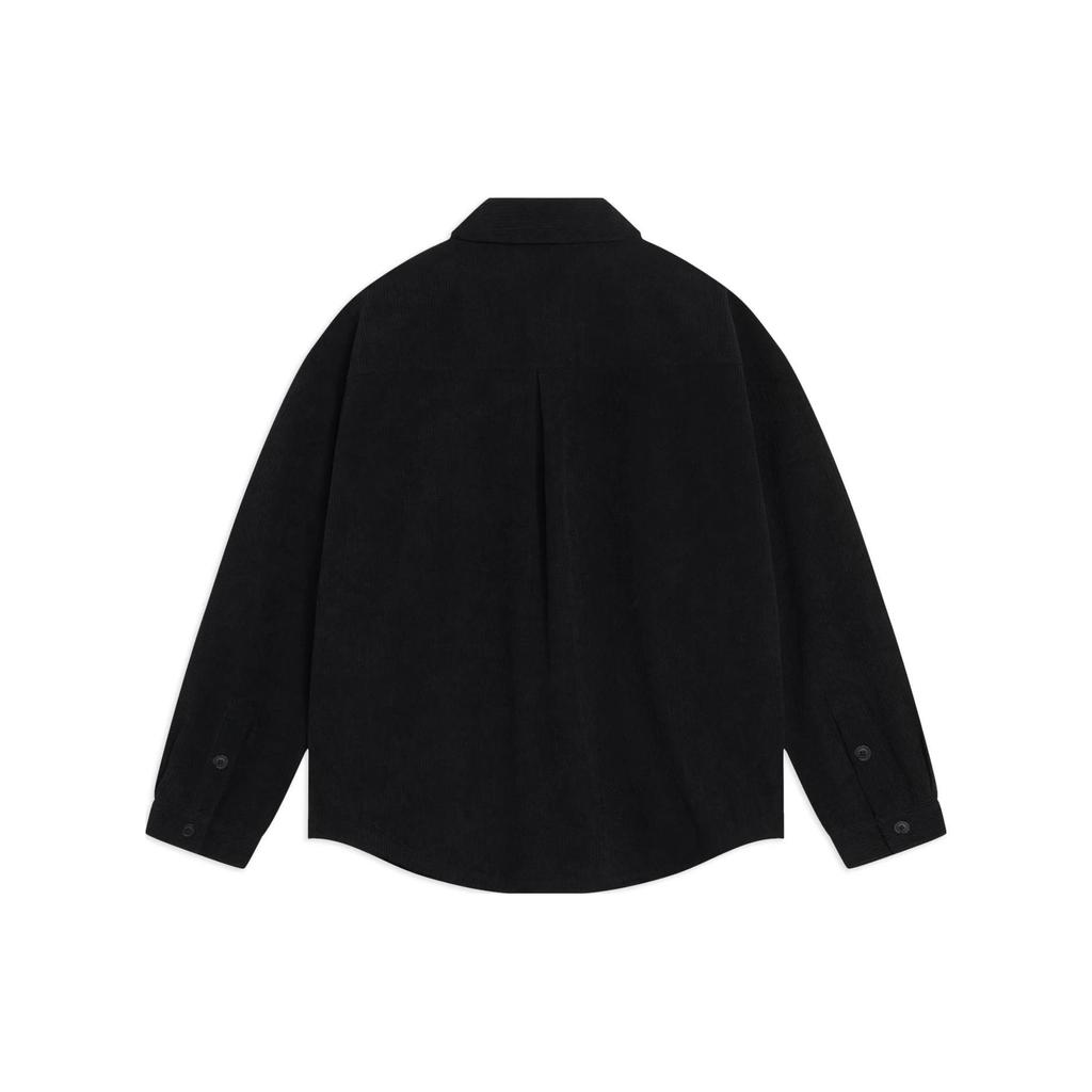 Li-Ning Alphabet Single-Breasted Long Sleeve Jacket Men Outerwear Black AFDT051-5