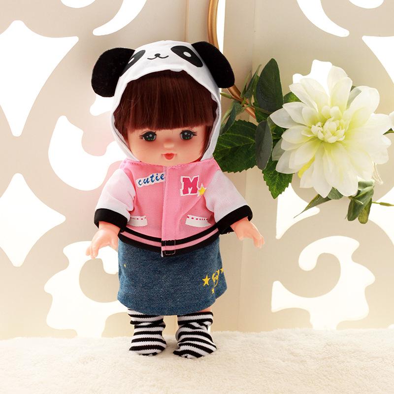 

26 см шарнирная кукла, совместимая с одеждой и аксессуарами Xiaolemei для практики переодевания девочек в игровой домик Fits 25cm Dolls (without Plush)