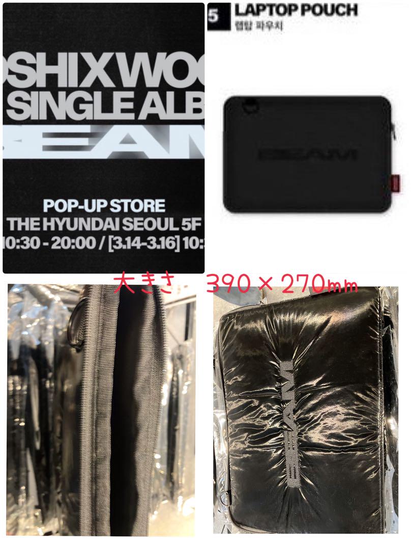 

[USED] Hoshi Woozi BEAM Korea Pop-up Laptop Pouch Bag Anonymous