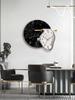 Home Decor Wall Hanging Clock Living Room Decoration Abstract Mural Clock Three-dimensional Silent Clock Hanging Picture