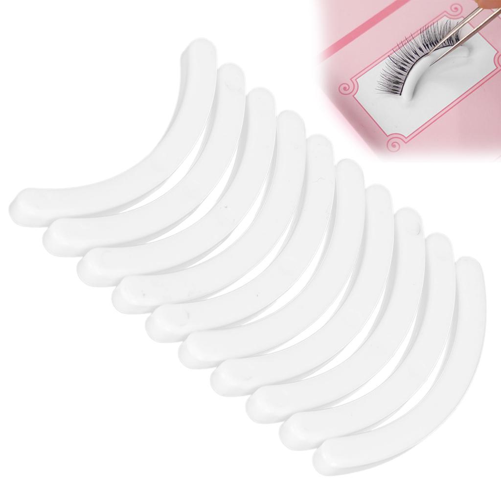 10pcs Eyelash Display Strip Lashes Show Stick Fake Eye Lash Extension Tools Accessory