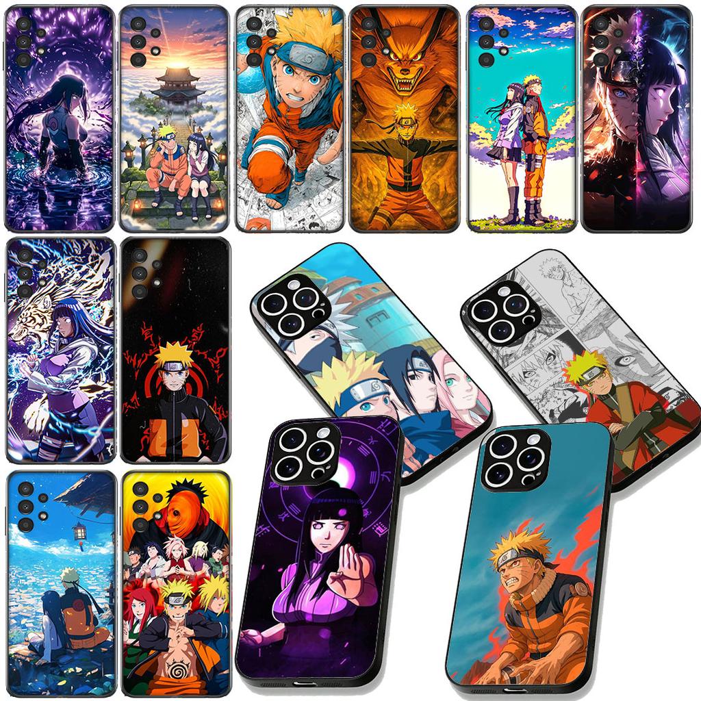 Hinata Hyuga Narutos Handyhülle für Samsung Galaxy Note 20 9 10 S8 S10 Lite S9 Plus A54 A53 A21S S10E A17 Schutzhülle