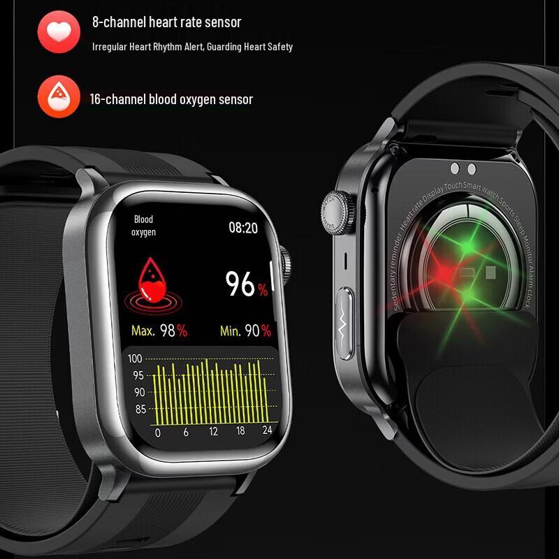 KPEP Smart Health Watch with Airbag Blood Pressure Monitor (CN version)