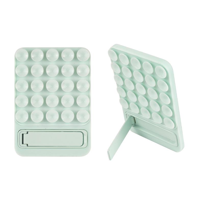 Silicone Anti-Slip Suction Cup Holder for Glass and Desktop