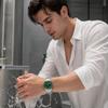 Men's Quartz Watch SKMEI Chronograph Stainless Steel Business 9348