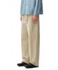 DECET Officer Semi Wide Pants Dcpt069Beige
