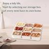 Storage And Preservation Box, Household Food Grade Seasoning Compartment Box, Storage Box, Nine Compartment Storage Box