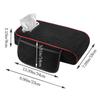 Multifunctional Center Console Armrest Cushion PU Leather Storage Box Durable Armrest Pad  Car