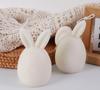 Osterei Hase Kerze Silikonform 3D Gesichtsloser Hasenkopf Aroma Seife Gips Harz Form Kerzenherstellungszubehör Heimdeko