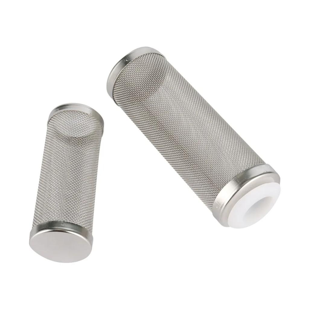 12/16mm Stainless Steel Fish Tank Filter Mist Spraying System Water Pipe Strainer Garden Irrigation Water Pump Filtration Tool