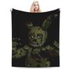 Super Soft Springtraps Fnaf Throw Blanket Premium Flannel Fleece Lightweight  Bed Blanket Cozy Fluffy Blankets All Season Use