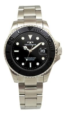 Technos Date 100. Rocznica Srebrny Zegarek Męski, Model, T9C29SB,