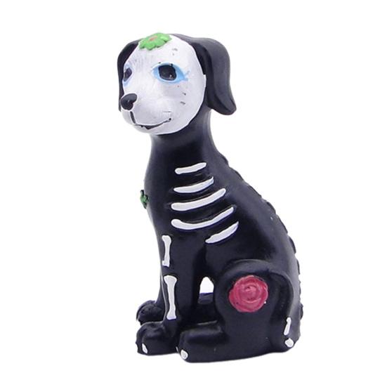 Yousheng Dog Cat Ornament Bright Color Ghost Festive Atmosphere Pet Cat Dog Figure Halloween Carnival Night Decor