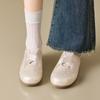 Light oxygen ballet style cross strap flat shoes, soft sole breathable, versatile daily wear, retro Mary Jane shoes, German training shoes