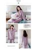 Women's Long Sleeve Coral Fleece Pajamas - Thick, Warm Flannel for Autumn and Winter