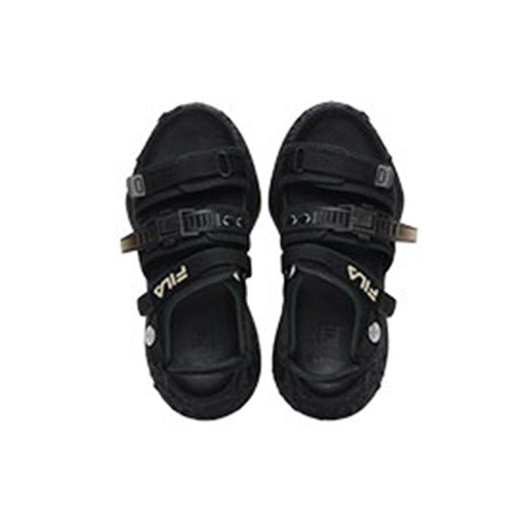 Fila FM-15 Sandal Fabric Comfortable Versatile Beach Sandals Women Sandals Black F12W224403FBK