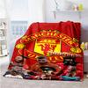 Manchester Customize Text Blanket Multi-purpose Personalized Blanket Ultra-Soft Suitable for Sofa Chair Home Decor Seaside for All Occasions