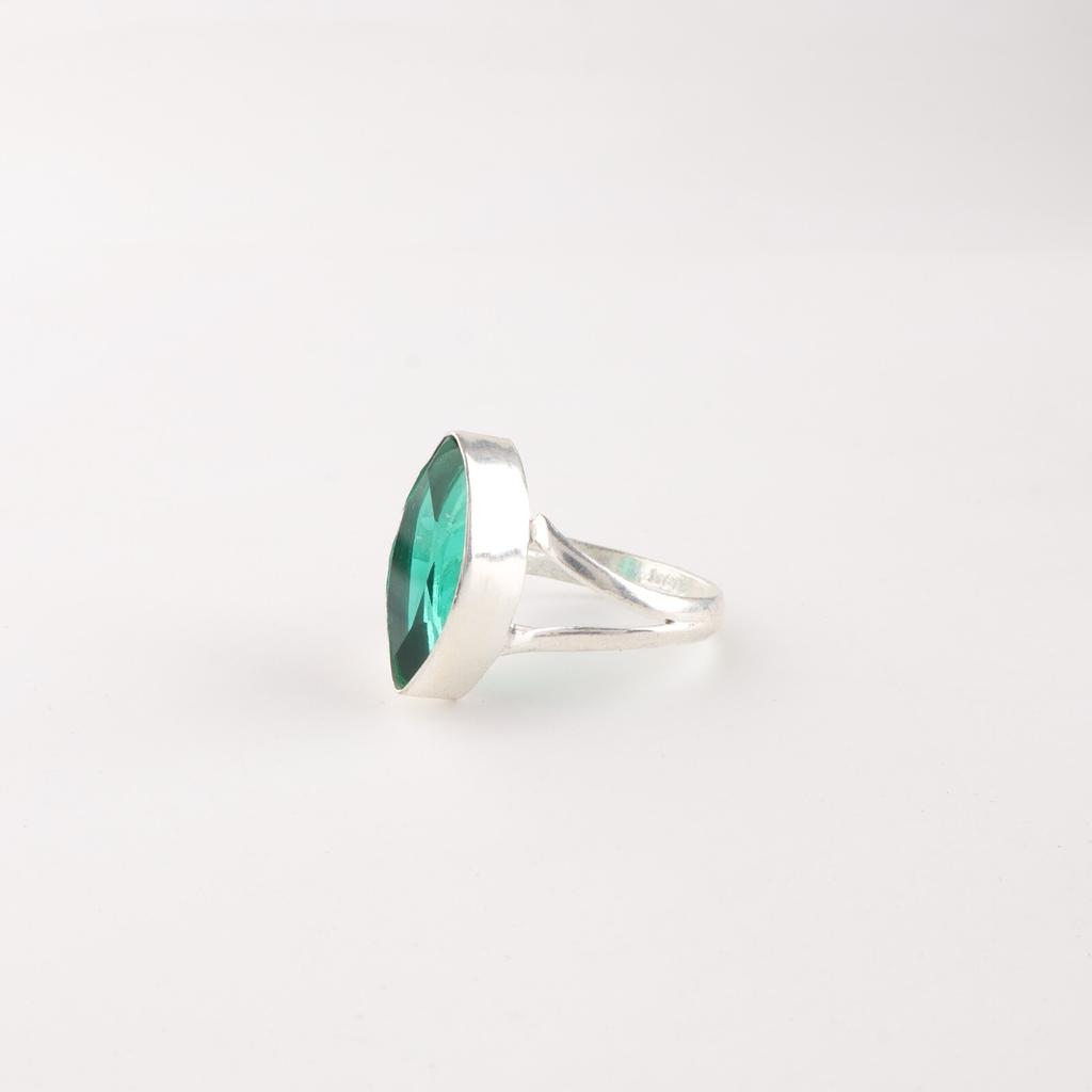 Chrome Diopside Gemstone 925 Solid Silver Jewelry Handmade Ring For Wedding Gift RR-23-4