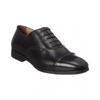 Ferragamo Riley Leather Oxford Black
