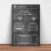 Mini Cooper Car Metal Tin Sign Pin Up Metal Sign Metal Decor Wall Sign Wall Decor (20cmx30cm)