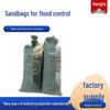 Thickened Wear-Resistant Sandbags for Flood Control, Leak Plugging, and Fire Protection At Construction Sites