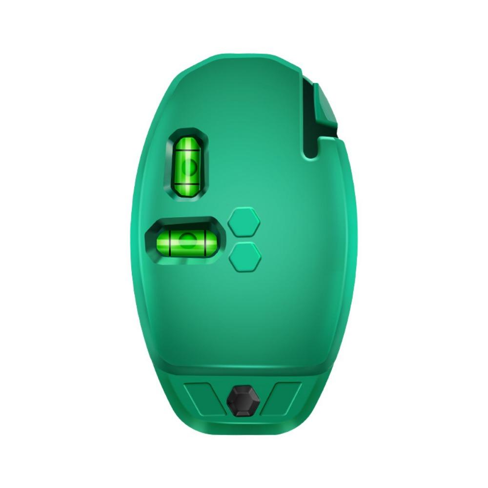 

Right Angle Leveling Laser 2 Lines Laser Infrared Laser Level DIY Home Improvement зелёный