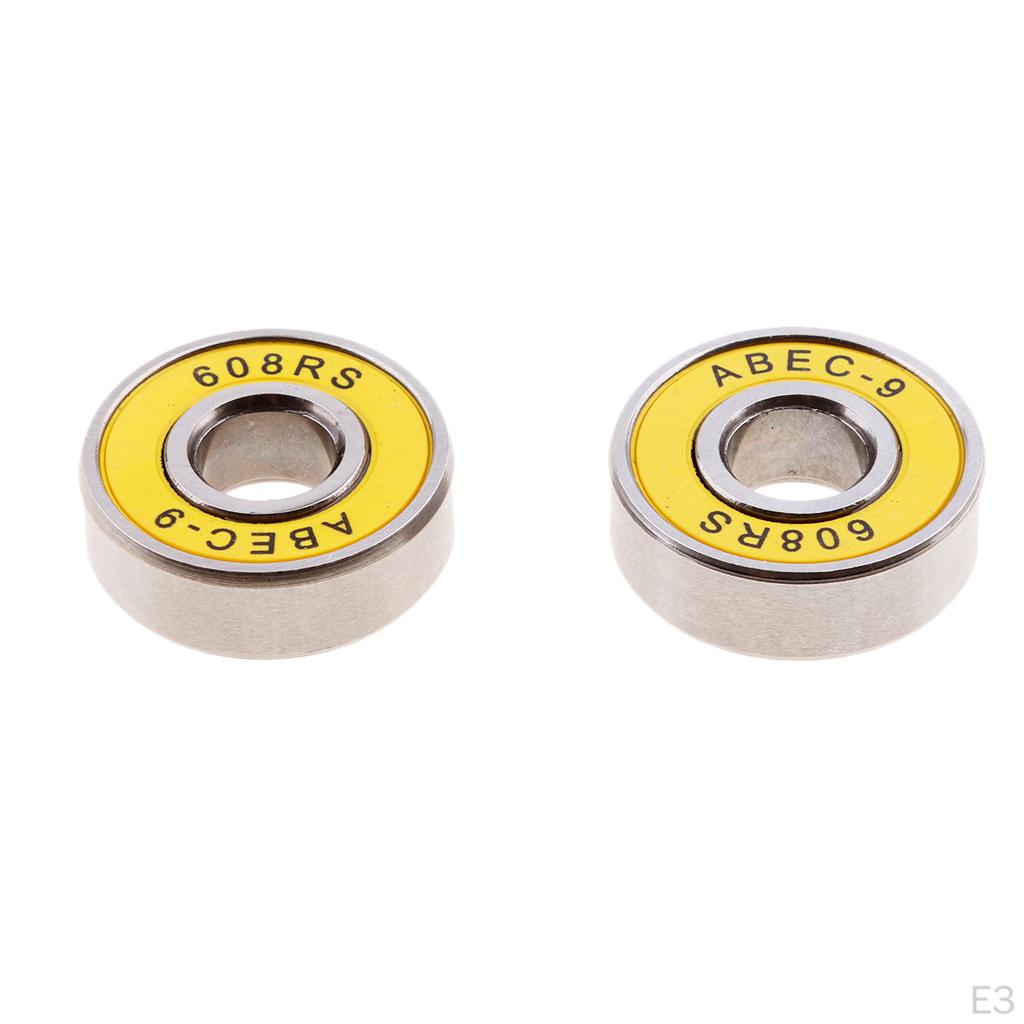 ABEC9 608RS Roller Skate Wheel Bearings Skatebaord Longboard Pack of 10