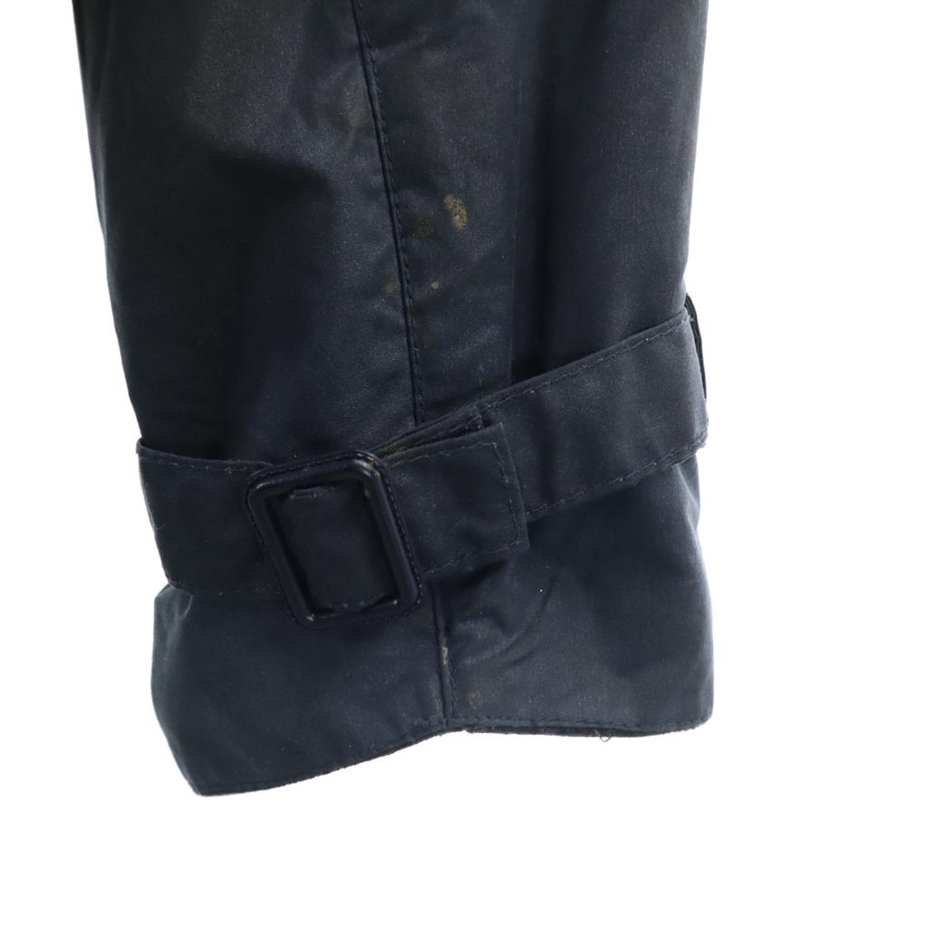 Barbour 90s 3 Warrant Trench Coat Old Oiled Trench Coat C36 Gray Men's Used