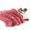 Thick Three-Layer Quilted Milk Velvet Lambswool Flannel Blanket for Autumn and Winter Warmth