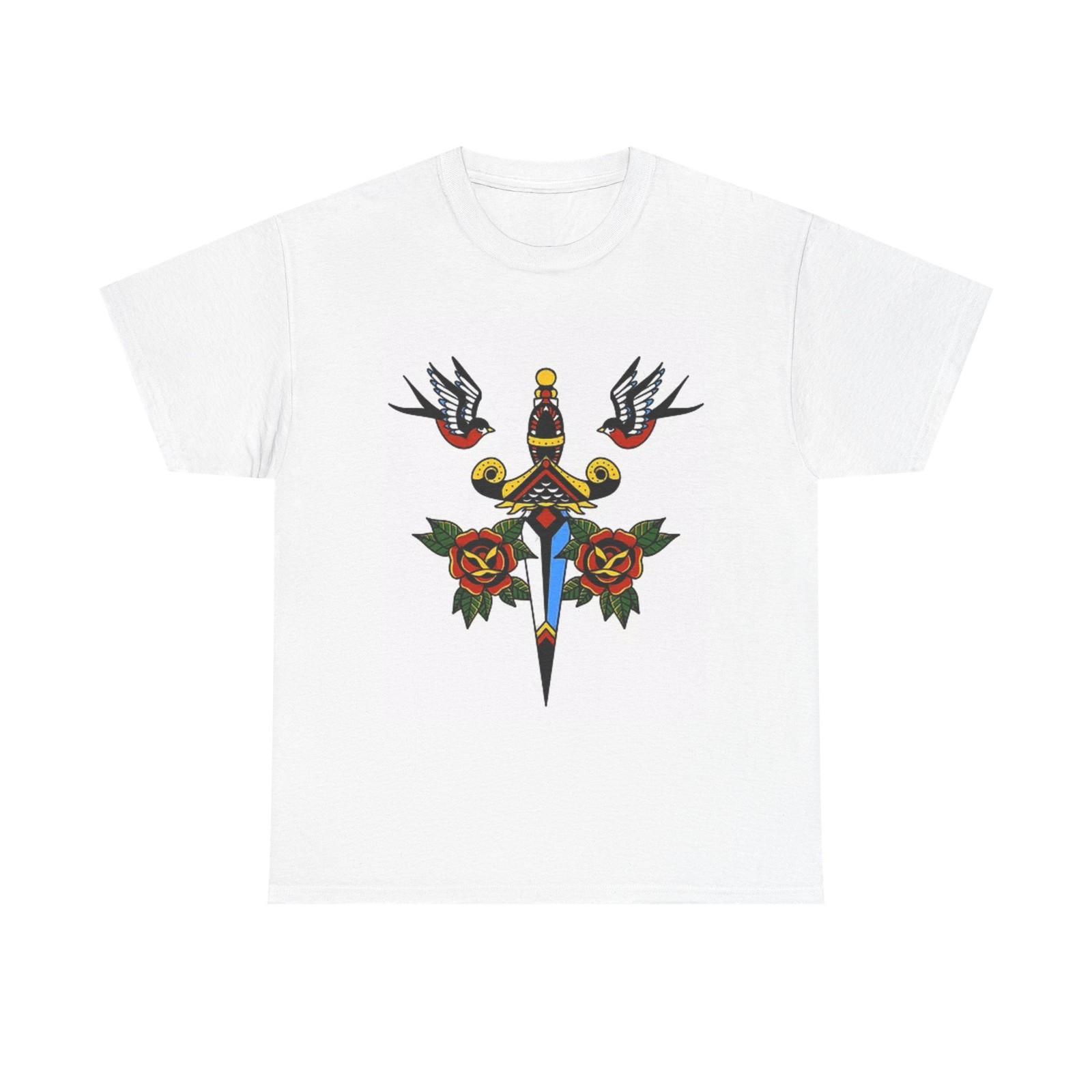 Sailor Jerry Tattoos Graphic T Shirt NEW Cotton Tee Gift M