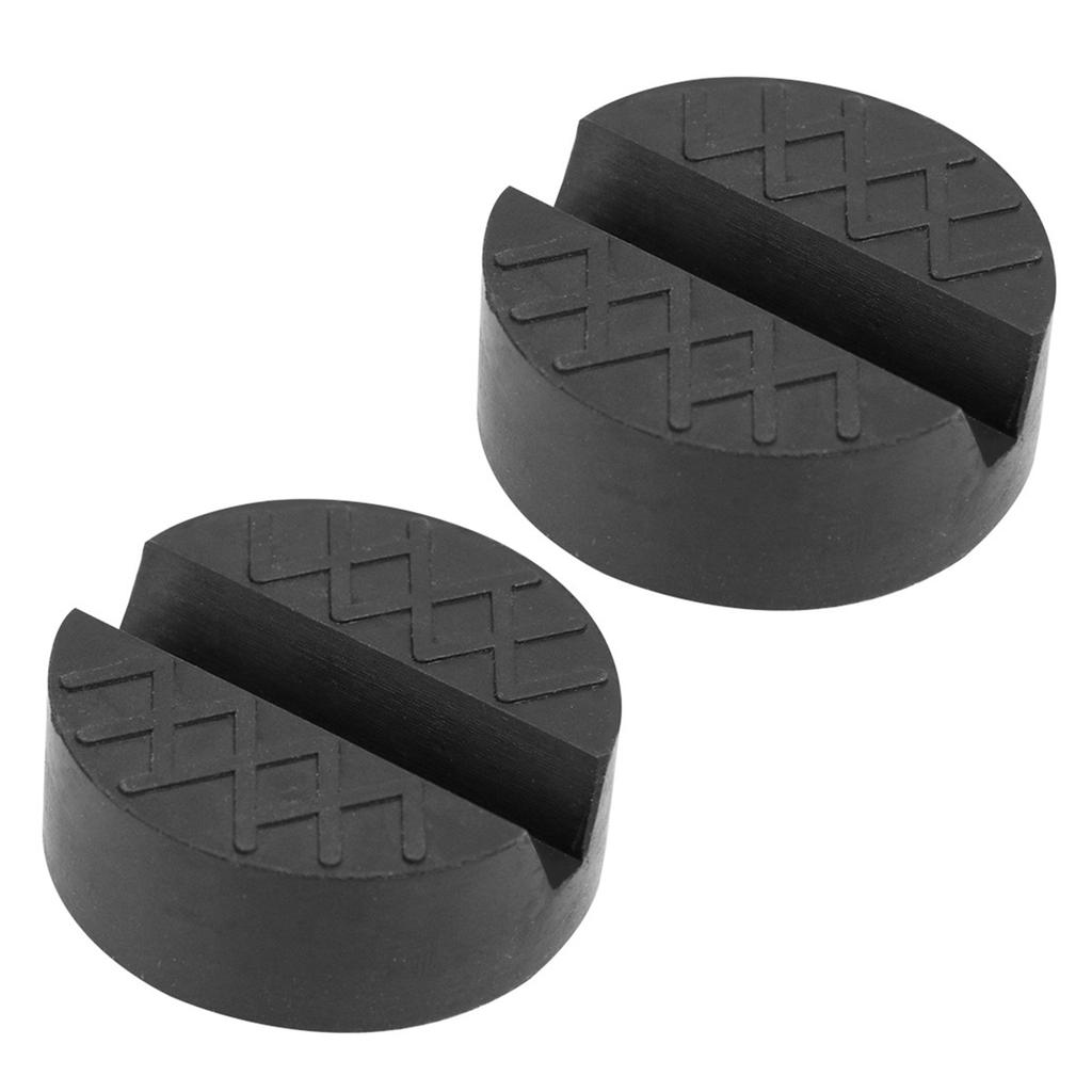 1/2/3pcs Universal Slotted Car Jacks Rubber Pad High Strength Jacks Lifting Disk for Automotive Repair Anti-Slip Jacking Tool