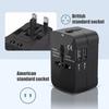 International Travel Adapter Travel Charging with 2 USB Port Wall Power Strips for Travel Socket Plug for Phone Tablet