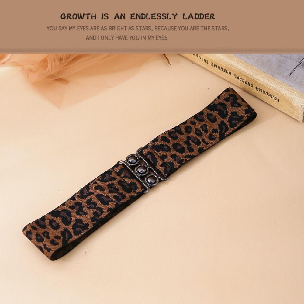 Fashion Stretch Wide Elastic Belt Cinch Casual Waist Band Dress Cummerbands For Ladies Women