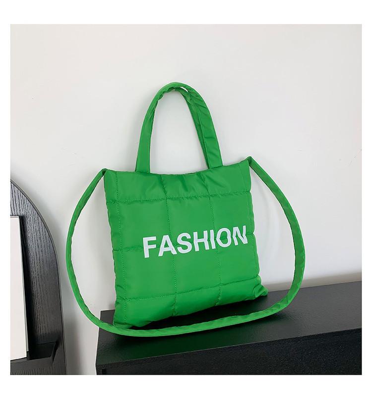 Stylish Korean Minimalist Cotton Tote Bag For Women In Black White And More Colors