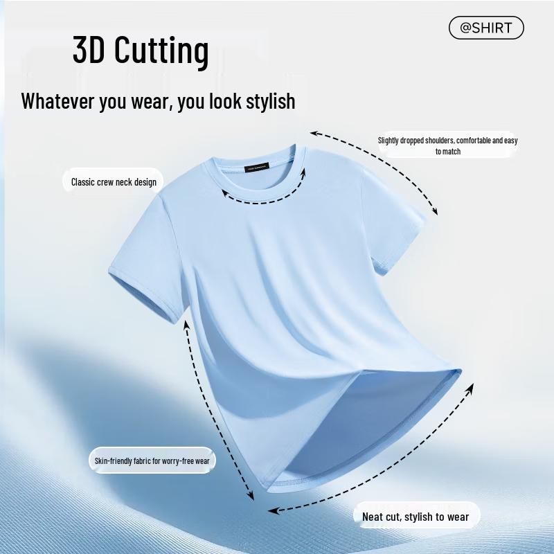 Mark Fairwhale Men's Ice Silk Cooling Short Sleeve T-Shirt