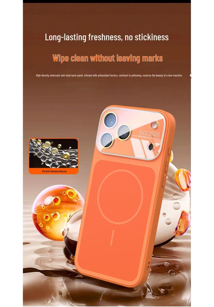 iPhone 17 Pro Max Flüssigsilikon Magnetischer AI-Button Hülle - Apple 16 PM Schutzhülle