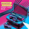 M19 Wireless Bluetooth 5.3 Sports Earbuds: Waterproof, Noise-Reducing, Hot-Selling In-Ear Headset.