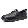 Fashion High Quality Mens Loafers Two Layer Leather Lightweight Slip on Comfy Versatile Men Casual Shoes Breathable Men Driving Footwear