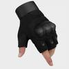 Men's Tactical Half-Finger Cycling Gloves: Breathable, Non-Slip, Wear-Resistant Combat Gear