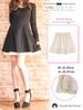 Sleeping Sheep Petticoat Skirt with Lace Hem for a slightly and Plus Size Short Length Black longer, see-through undershirt, more. Petticoat, Skirt,