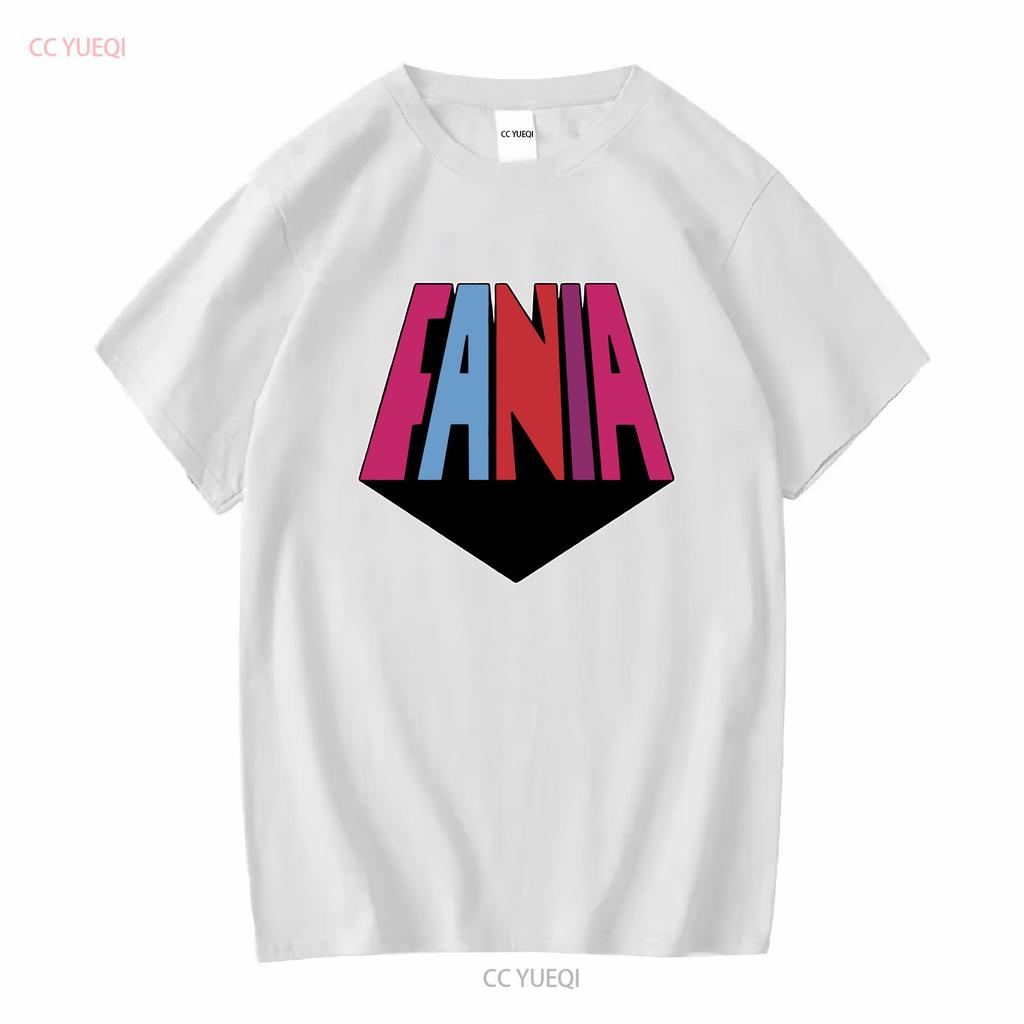 FANIA ALL STARS Latin Salsa Retro Vintage T Shirt Long or Short Sleeves Vintage Washed Homme Soft Stylish Versatile