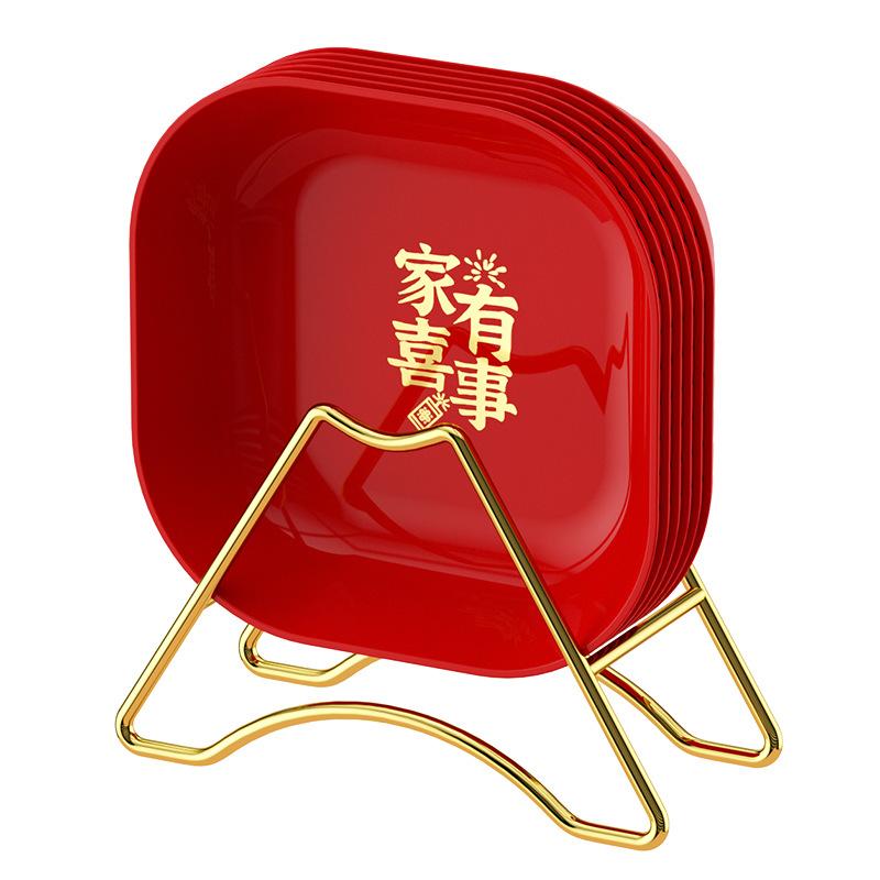 Roter Obstteller Wohnzimmer Zuhause Couchtisch Obstteller Umzug Neues Zuhause Roter Teller Hochzeit Süßigkeitenteller