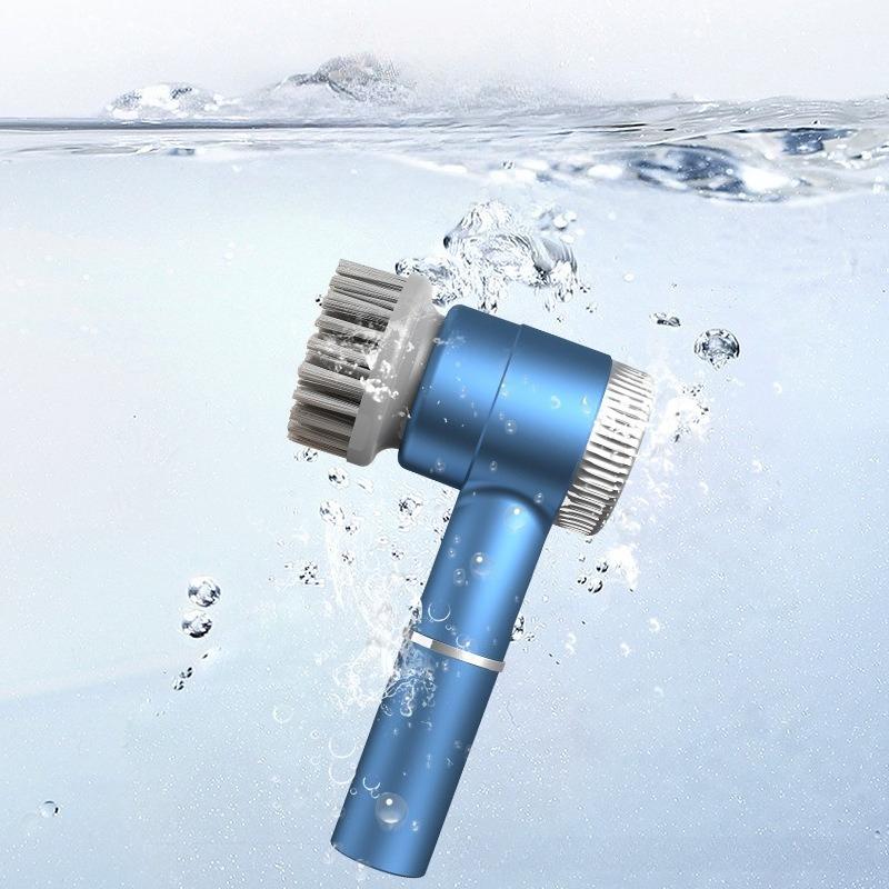 1Pc Multifunctional Electric Cleaning Brush, Household Toilet Cleaning Tool, Handheld Kitchen Cleaning Brush, Wireless Convenient Dishwasher