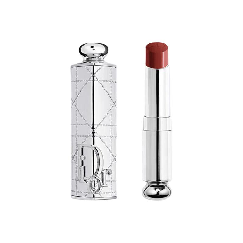 DIOR Lipstick Gift bag without gift box, silver cannage pattern shell +720 ICONE idol red bean paste red brown серебряный
